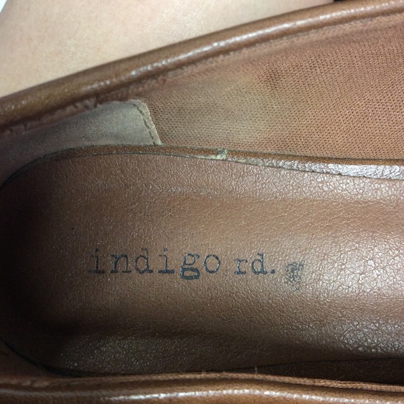 indigo rd. irhaisley Slip On Loafers Brown Shoes - Picture 14 of 16